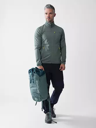 MERU | Giacca in pile da uomo Rebordosa | dunkelgrün